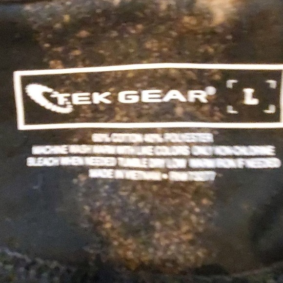 Boys Size Large Bleached & BlackHooded Sweatshirt Athleisure Pullover - Picture 6 of 6